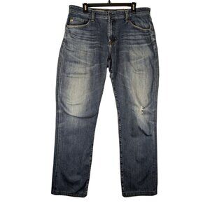AG Adriano Goldschmied The Graduate Tailored Leg Denim 360 Jeans Mens 36x32 Blue